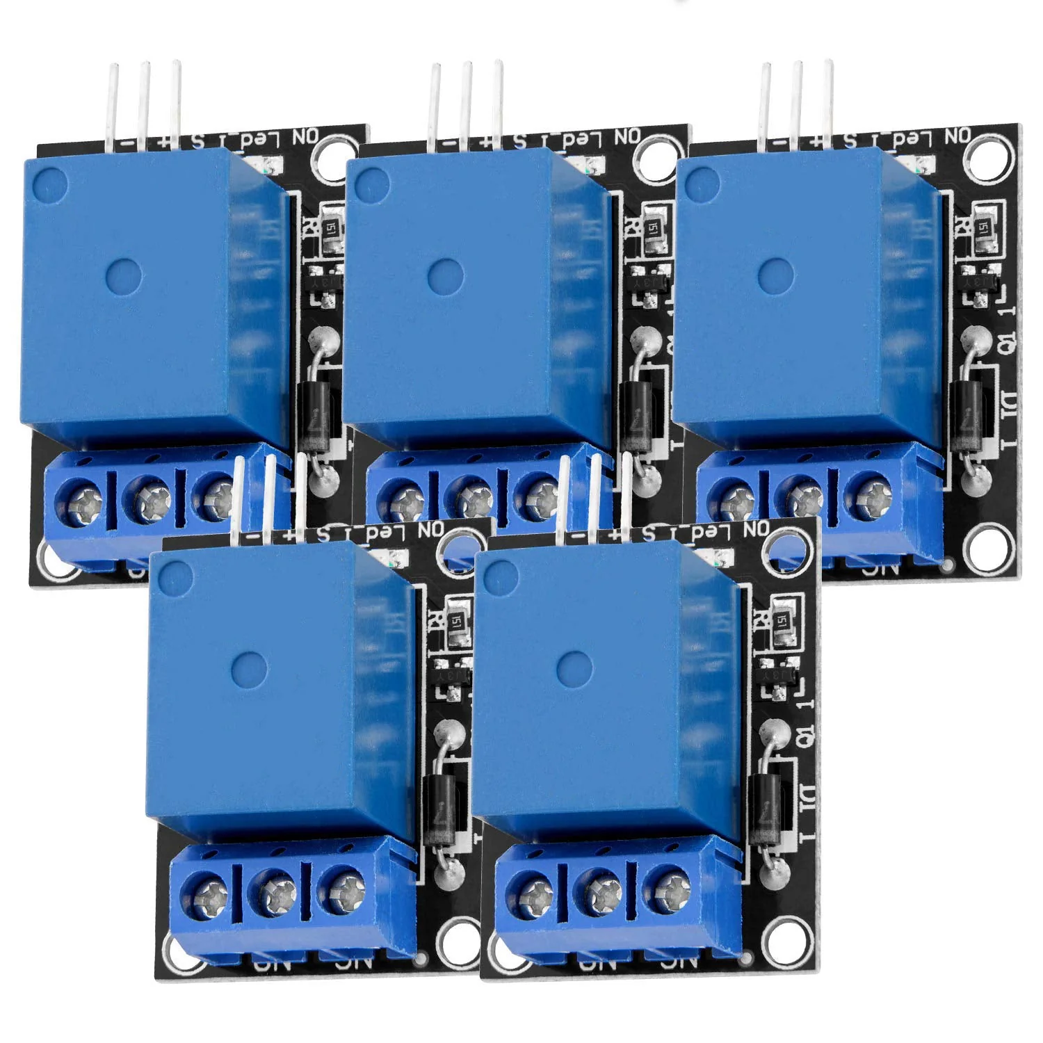 1-Relais 5V KY-019 Modul High-Level-Trigger - Image 3