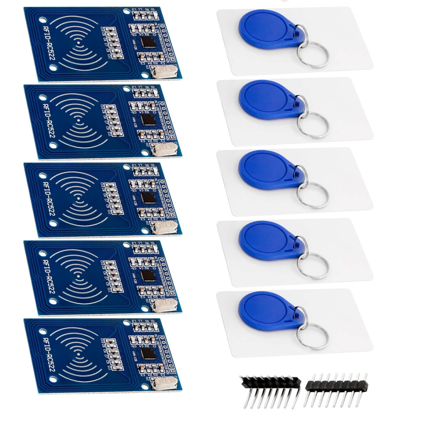 RFID Kit RC522 mit Reader, Chip und Card für Raspberry Pi und Co. (13,56MHz) - Image 5