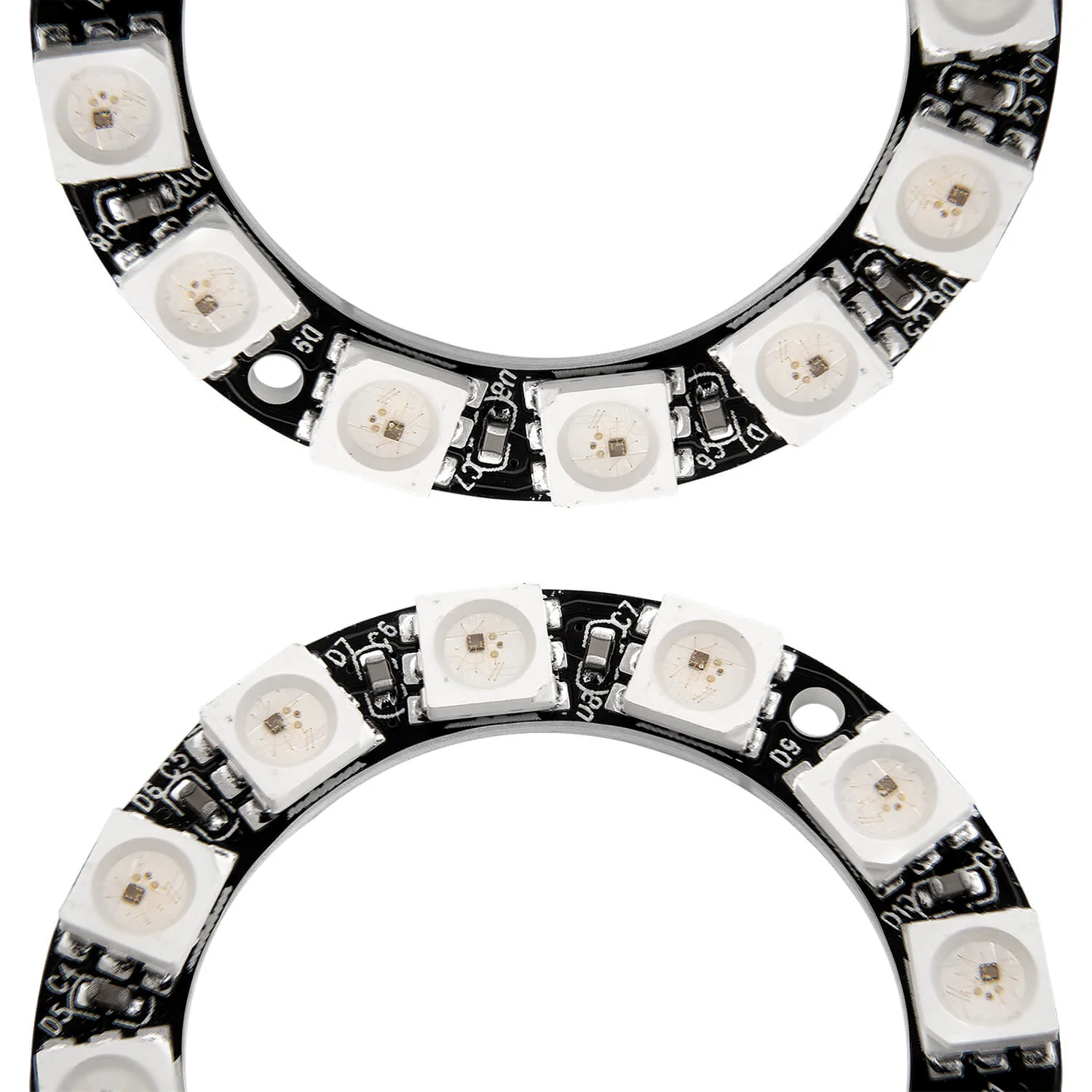 LED Ring 5V RGB WS2812B 12-Bit 37mm - Image 4