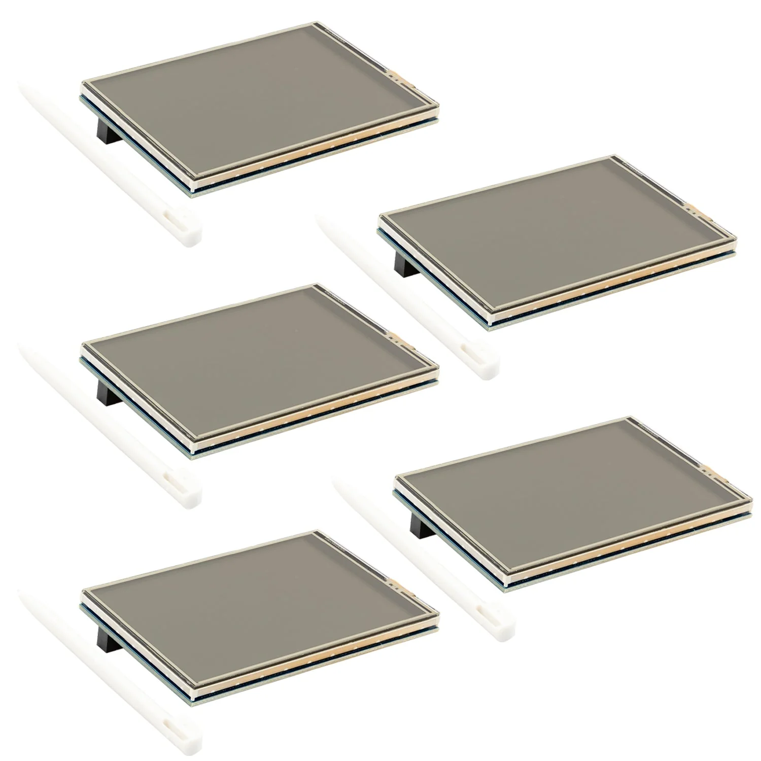 RPi Touch Display HAT 3.5" – Display mit 480x320 Auflösung Touchmonitor, Resistive Touchscreen, Kompatibel mit Raspberry Pi 3B+, 3B, 4 und RPi 5 - Image 3