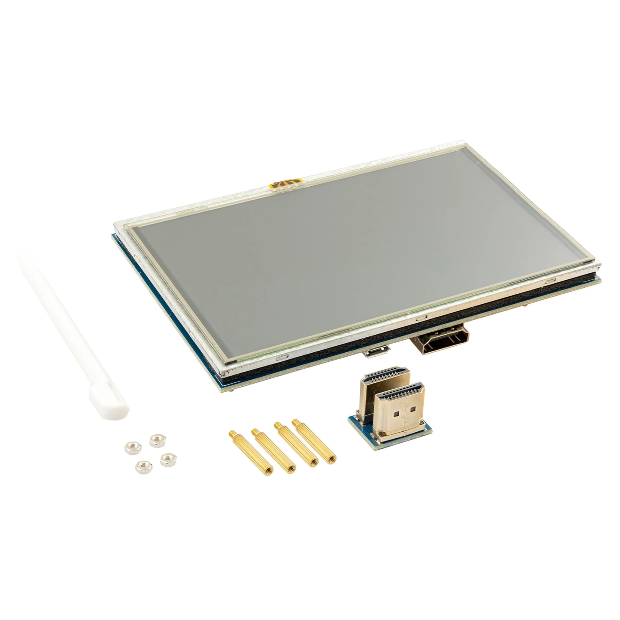 5-Zoll TFT LCD Touchscreen HDMI Monitor kompatibel mit Raspberry Pi 4B, 3B+, 3B, 2B+, BB Black, Banana Pi, Jetson Nano, Windows 10/8/7-800x480 Auflösung Display