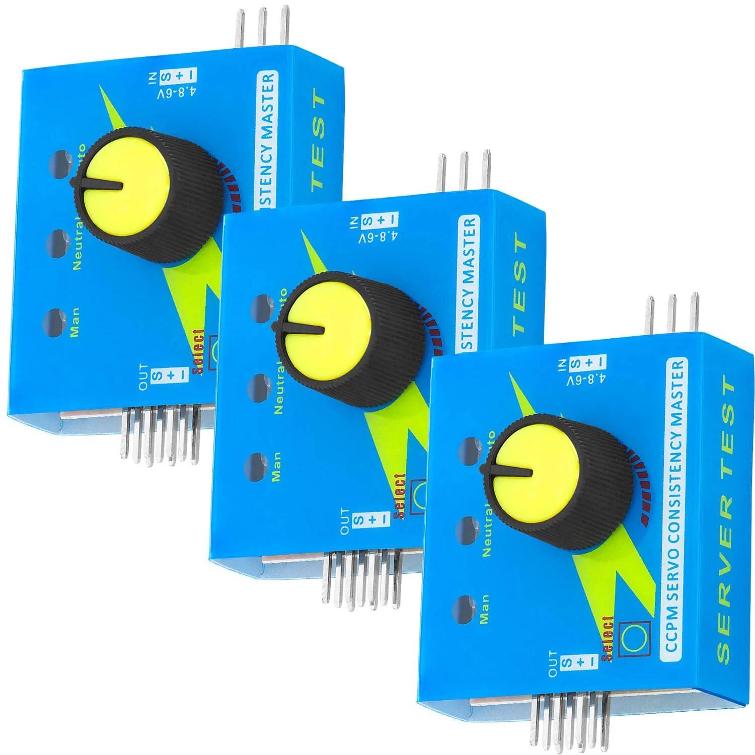 Servo Tester CCPM Servo Consistency Master 3CH 4.8-6V - Image 5