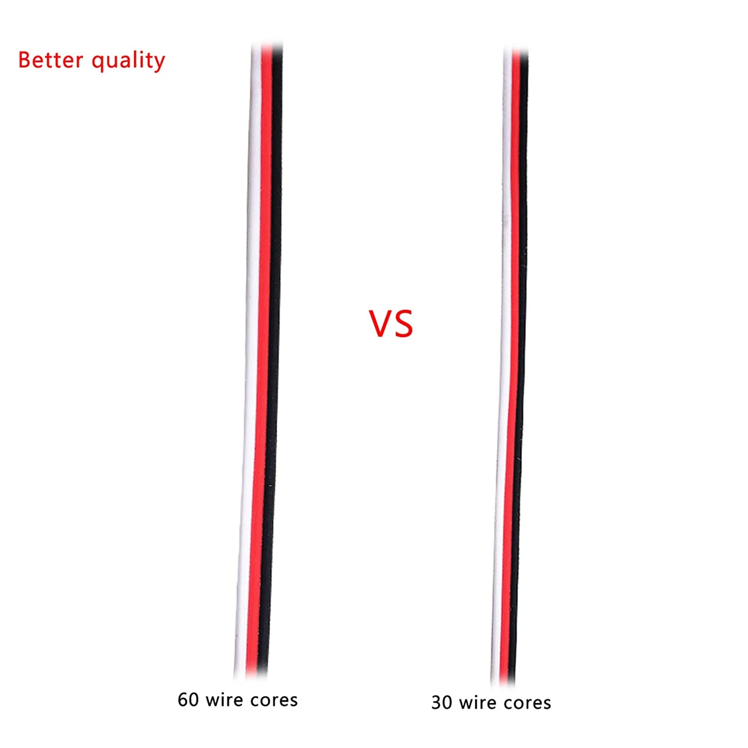 10 Stück Servo Verlängerungskabel Anschlusskabel 320mm 12,59 inch 3 Pin Kabel Männlich zu Weiblich JR Stecker für RC Flugzeug - Image 2