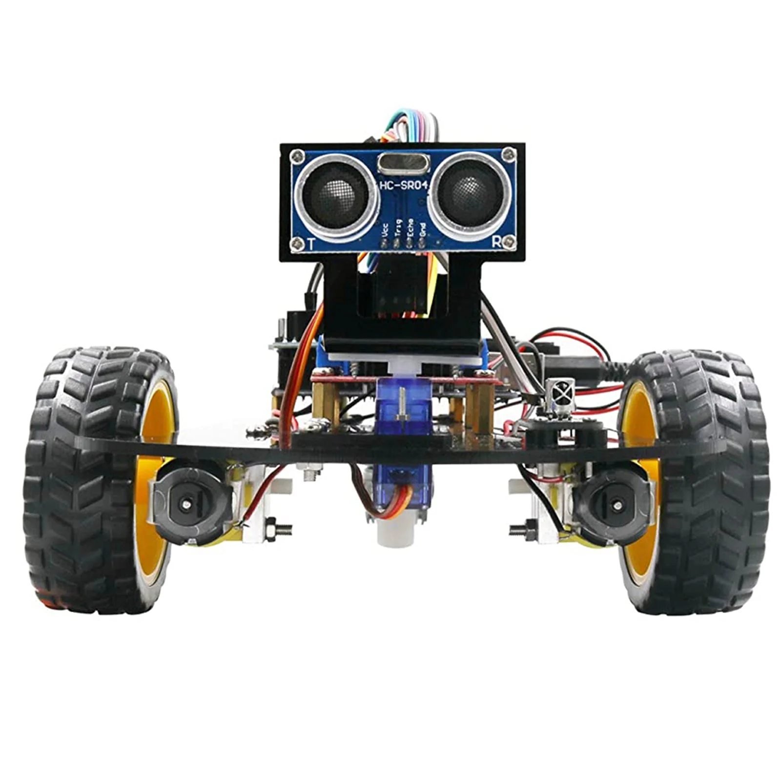 Smart Robot Car DIY Learning 2wd Ultraschall Sensor Infrarot Fernbedienung Starter Kit - Image 3