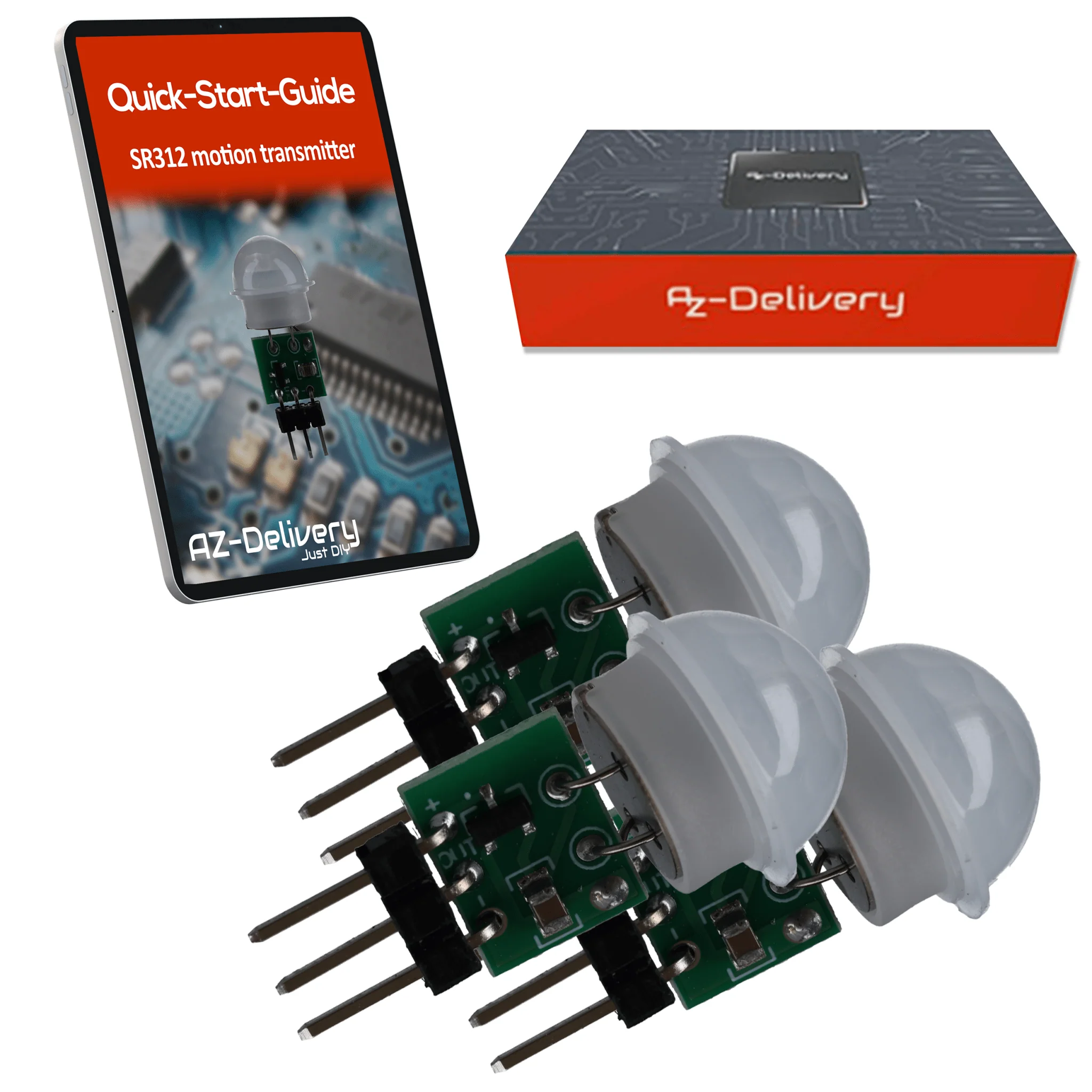 SR312 Mini PIR Bewegungssensor 12V – Infrarot IR Sensor Modul für Arduino, 2,7–12V, 100° Erfassung, 5m Reichweite, kompakter Bewegungsmelder, HC-SR501 Alternative - Image 6