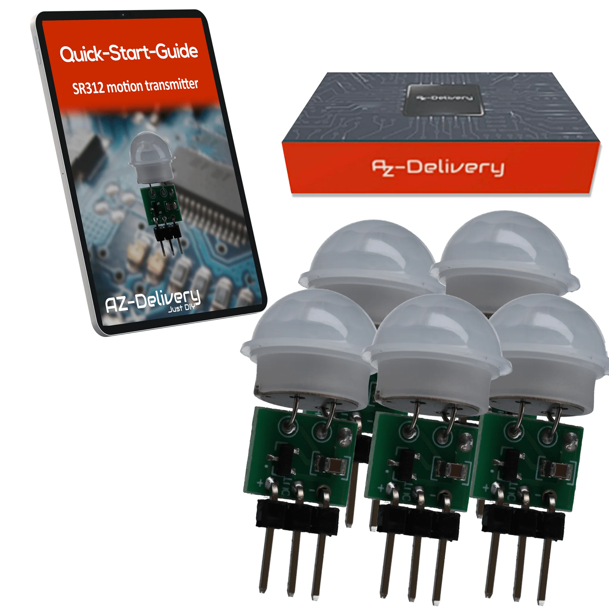 SR312 Mini PIR Bewegungssensor 12V – Infrarot IR Sensor Modul für Arduino, 2,7–12V, 100° Erfassung, 5m Reichweite, kompakter Bewegungsmelder, HC-SR501 Alternative - Image 7