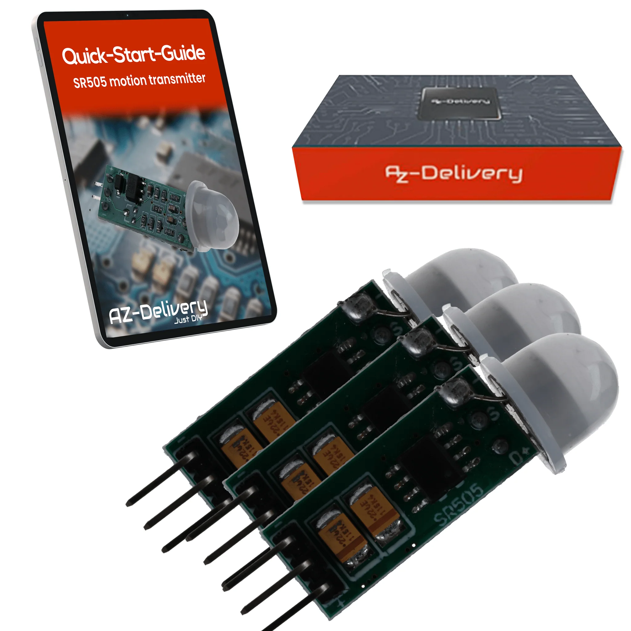 SR505 Mini PIR Bewegungssensor 4,5–20V – Infrarot IR Sensor Modul für Arduino, 100° Erfassung, 4m Reichweite, kompakter Bewegungsmelder, HC-SR501 Alternative - Image 6