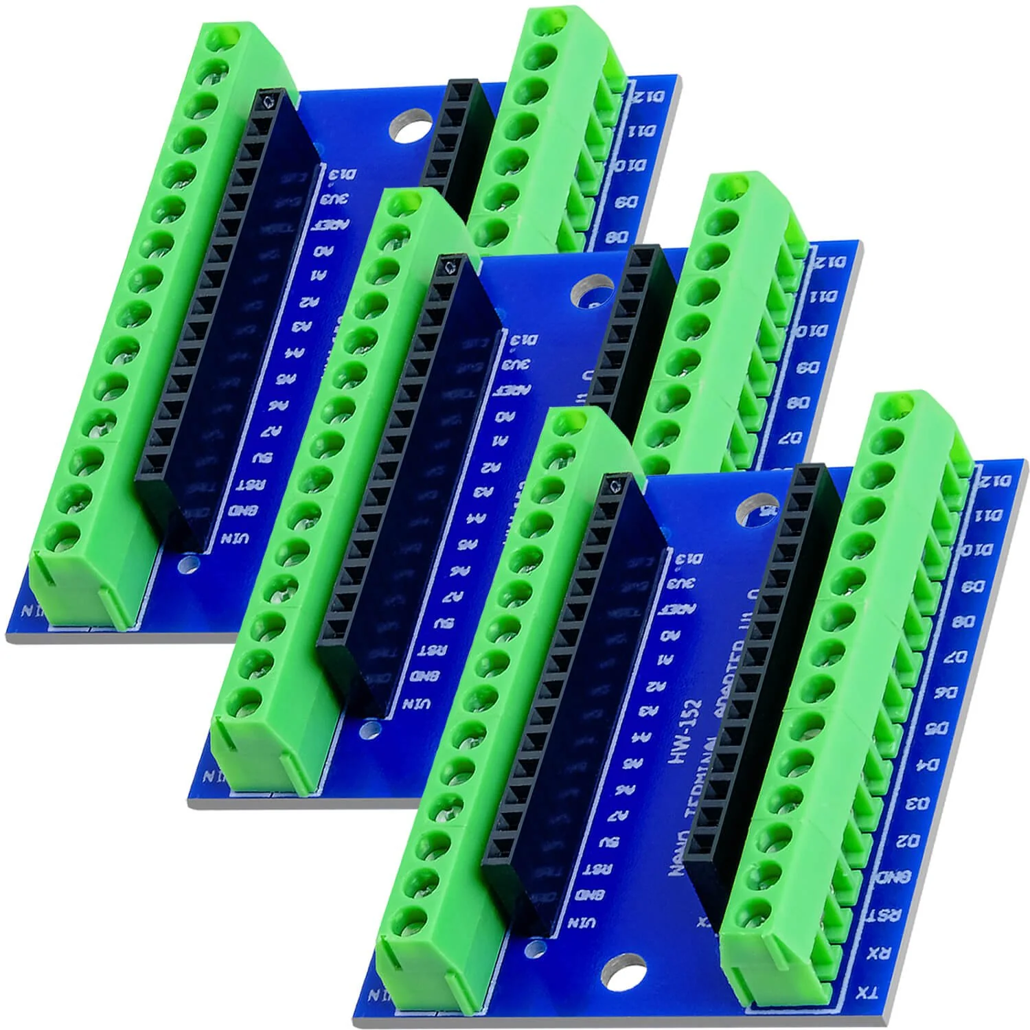 Terminal Adapter Board mit Schraubklemmen kompatibel mit Nano V3 und Arduino - Image 4