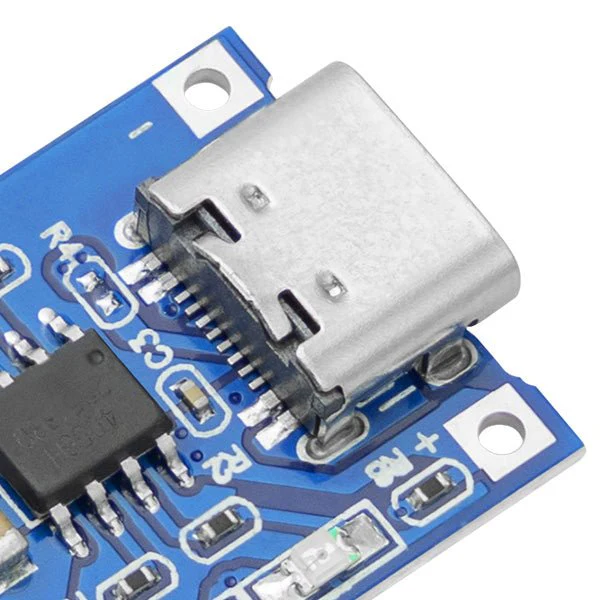 TP4056 Batterieladungsmodul - USB Typ C, Schutzschaltung, LED-Anzeigen - für Ihre Li-Ion oder LiPo Einzelzellenbatterien - Image 5