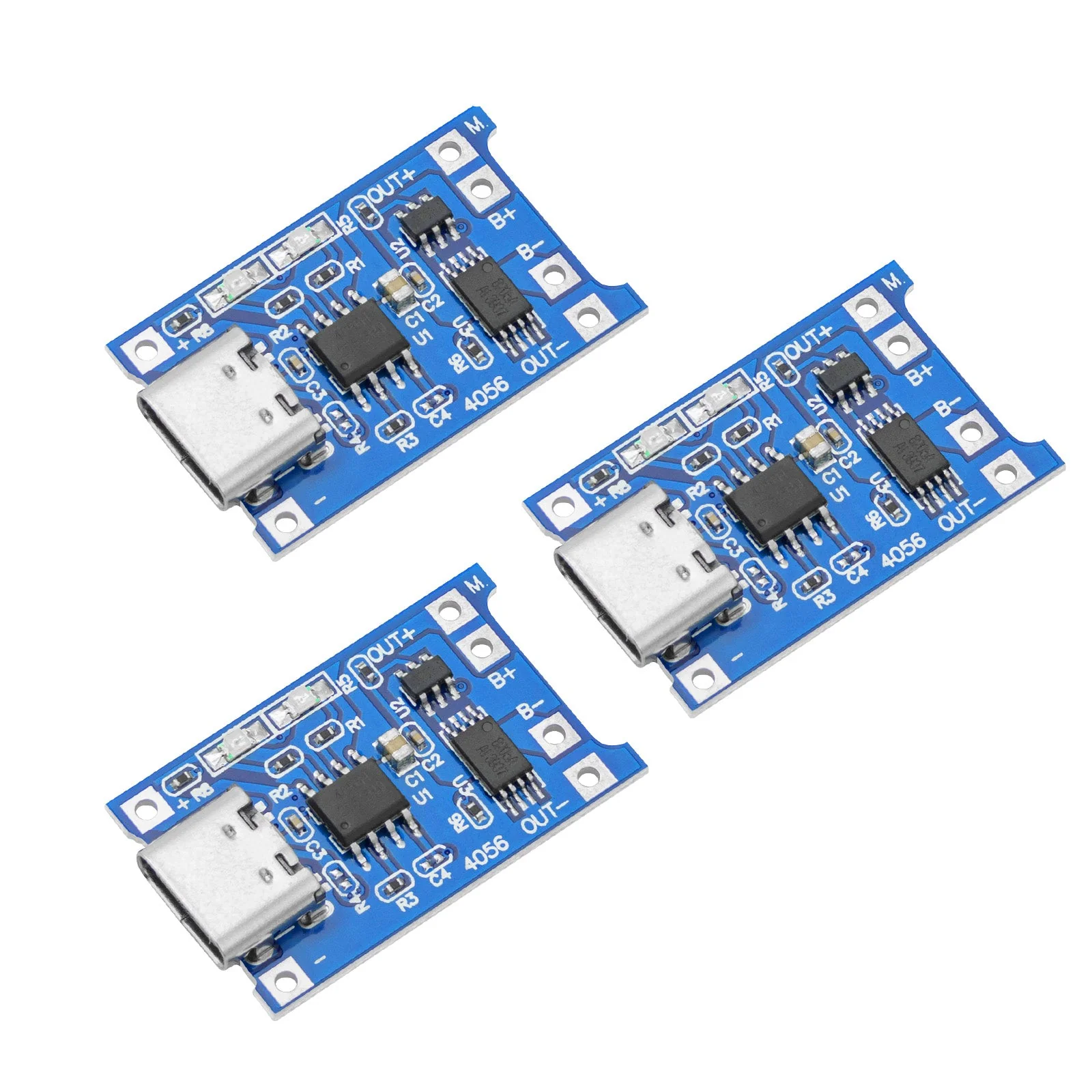 TP4056 Batterieladungsmodul - USB Typ C, Schutzschaltung, LED-Anzeigen - für Ihre Li-Ion oder LiPo Einzelzellenbatterien - Image 8