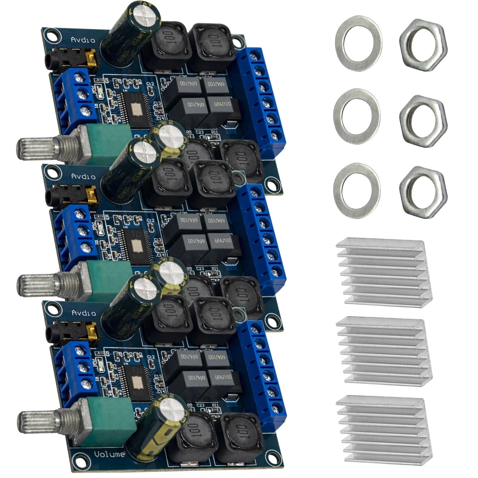Digital Verstärker Platine TPA3116D2 mit zwei Kanal Stereo Vorverstärker - Image 4