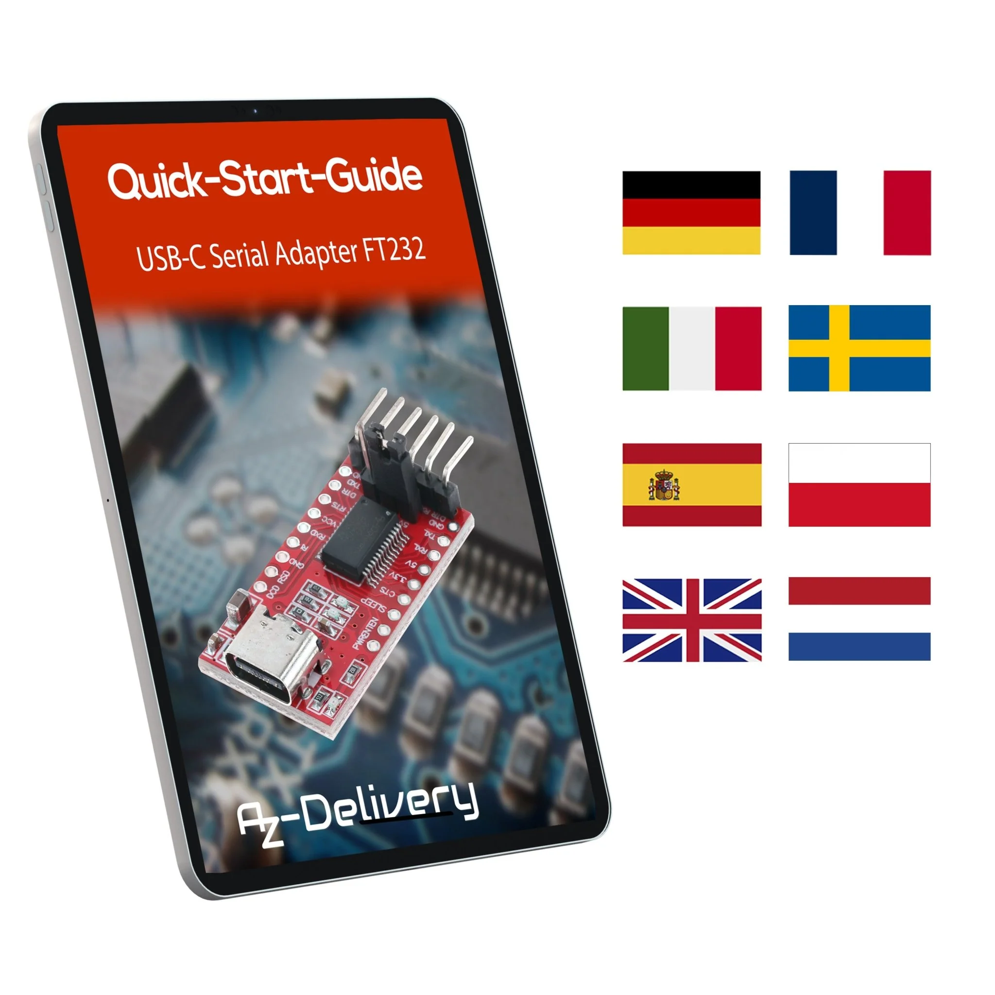 USB-C zu TTL Serial Adapter für 3,3V und 5V kompatibel mit FT232RL - Image 4