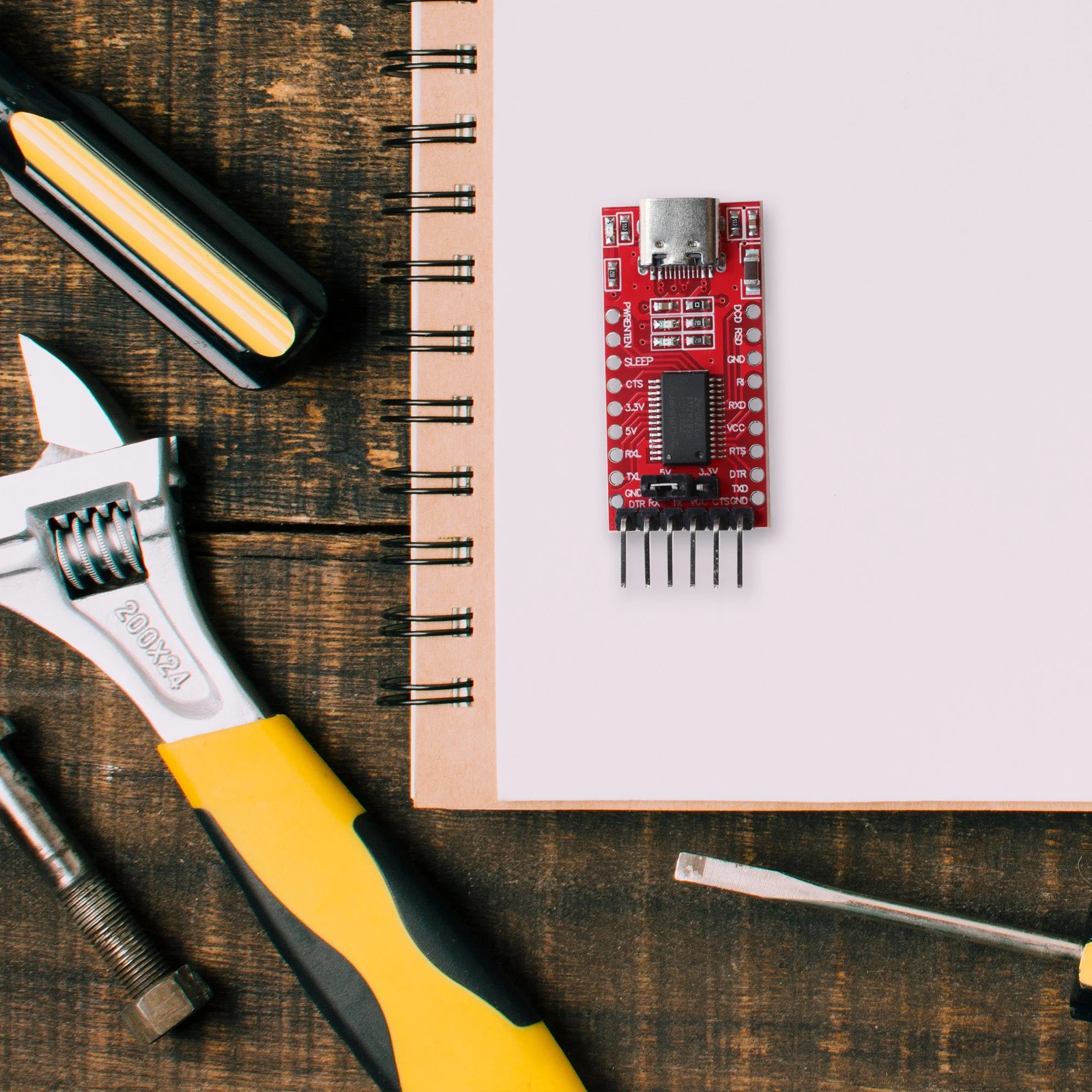 USB-C zu TTL Serial Adapter für 3,3V und 5V kompatibel mit FT232RL - Image 7