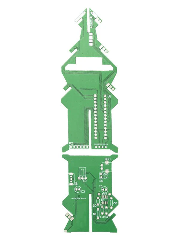 3D DIY Weihnachtsbaum Löt-Set: Bunte LED Elektronik Bausatz, 7 Farben, STEM PCB-Platine - Image 3