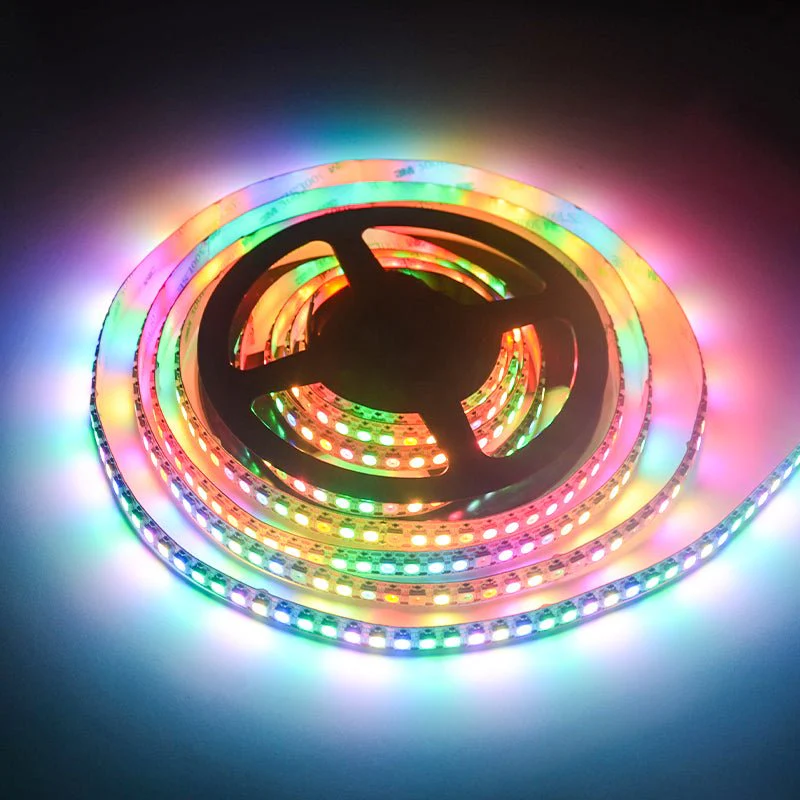 WS2812B 144 LEDs/m 144 Pixels/m LED Strip RGB adressierbarer LED Streifen mit 5050 SMD LEDs IP20 Weiß nicht Wasserdicht - Image 13