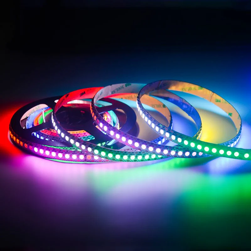 WS2812B 144 LEDs/m 144 Pixels/m LED Strip RGB adressierbarer LED Streifen mit 5050 SMD LEDs IP20 Weiß nicht Wasserdicht - Image 2