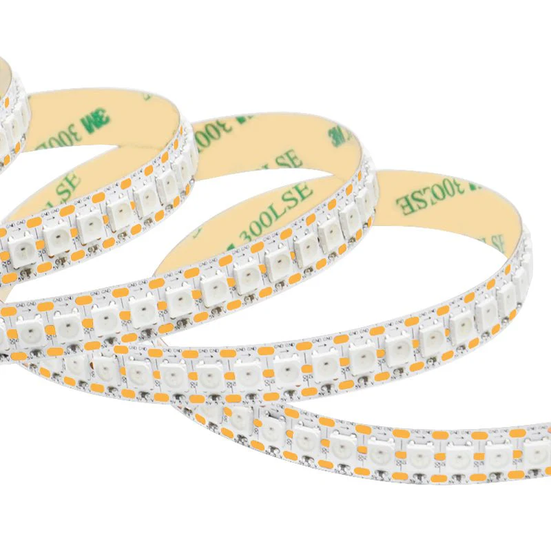 WS2812B 144 LEDs/m 144 Pixels/m LED Strip RGB adressierbarer LED Streifen mit 5050 SMD LEDs IP20 Weiß nicht Wasserdicht - Image 7