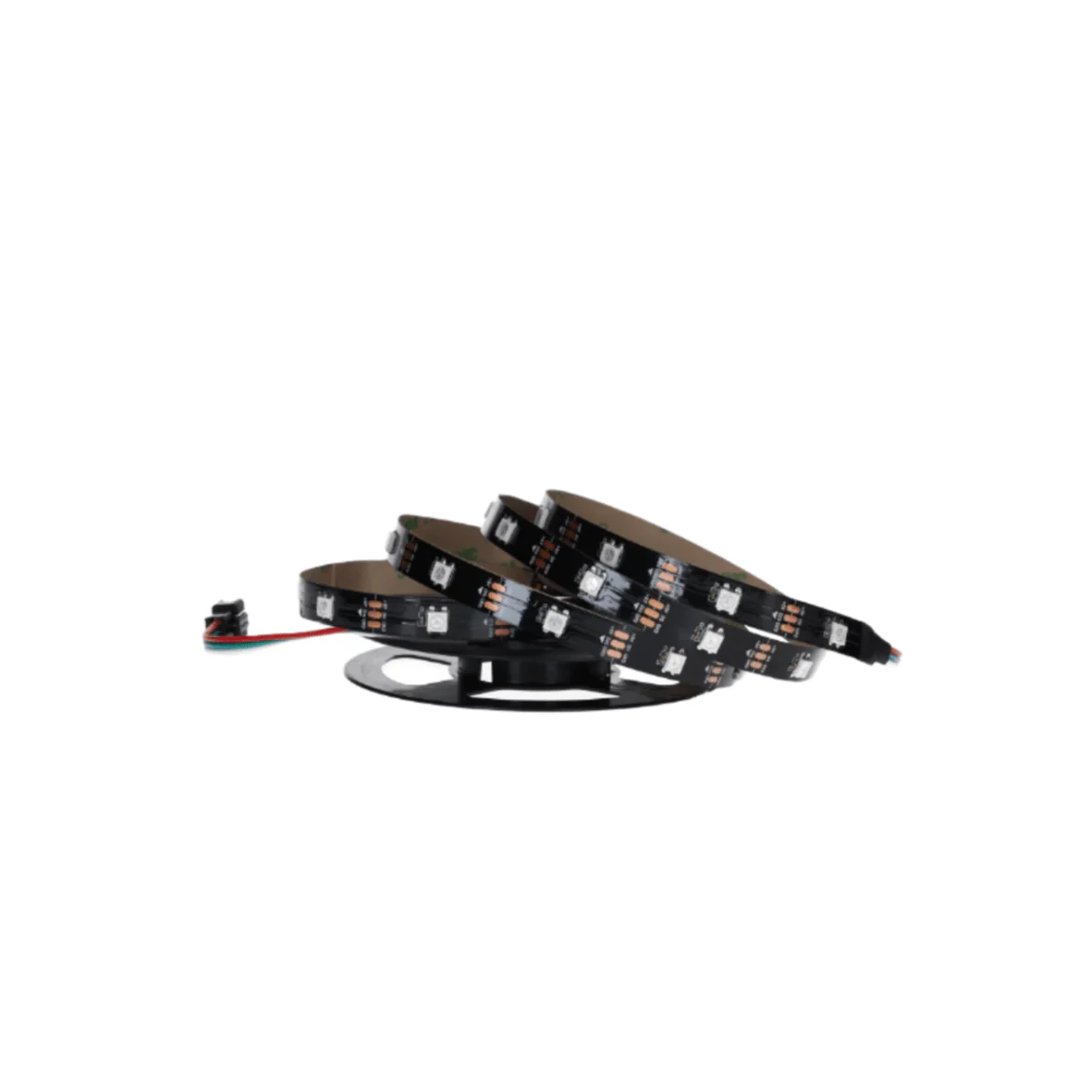 WS2812B 30 LEDs/m 30 Pixels/m LED Strip RGB adressierbarer LED Streifen mit 5050 SMD LEDs IP20 Schwarz nicht Wasserdicht - Image 2