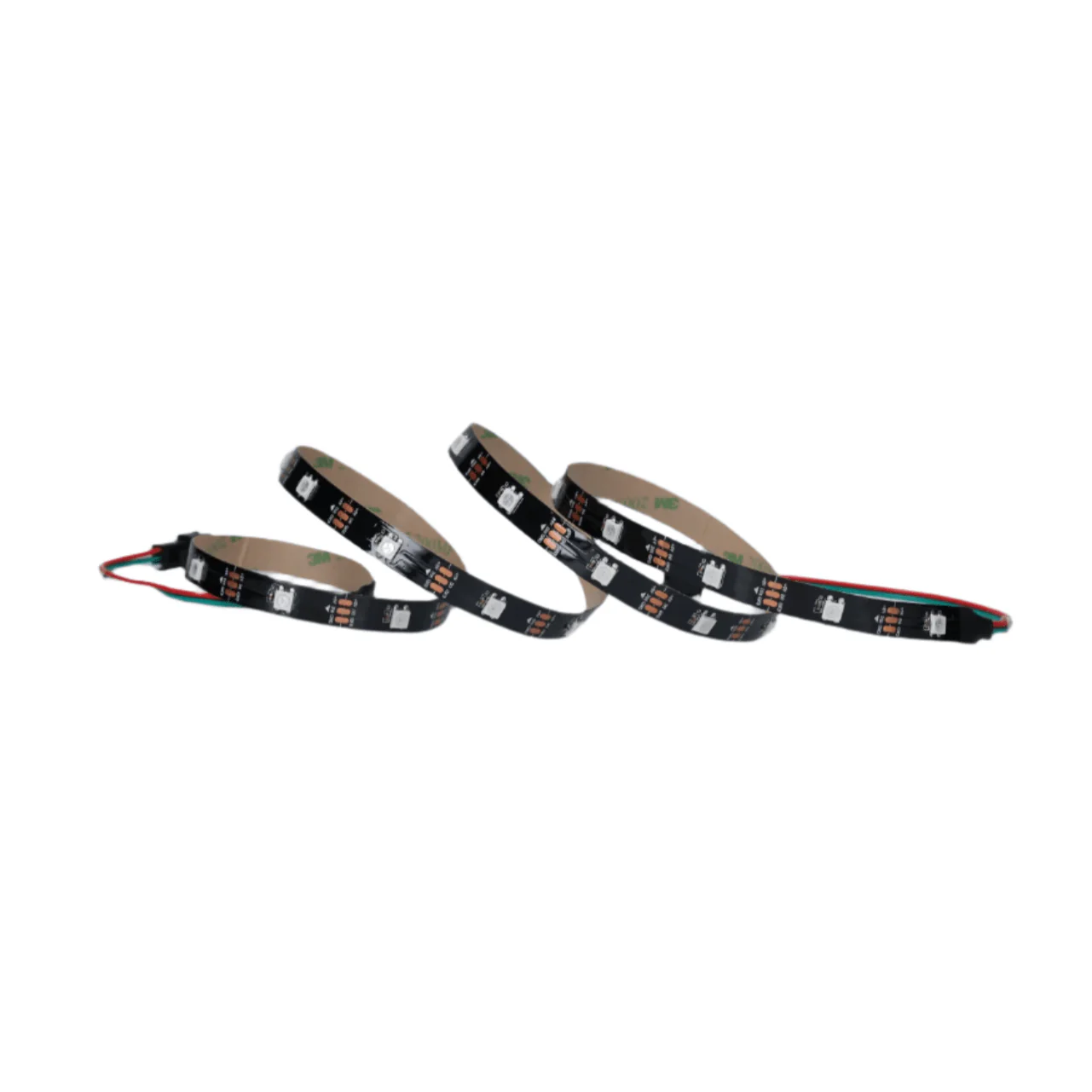 WS2812B 30 LEDs/m 30 Pixels/m LED Strip RGB adressierbarer LED Streifen mit 5050 SMD LEDs IP20 Schwarz nicht Wasserdicht - Image 8