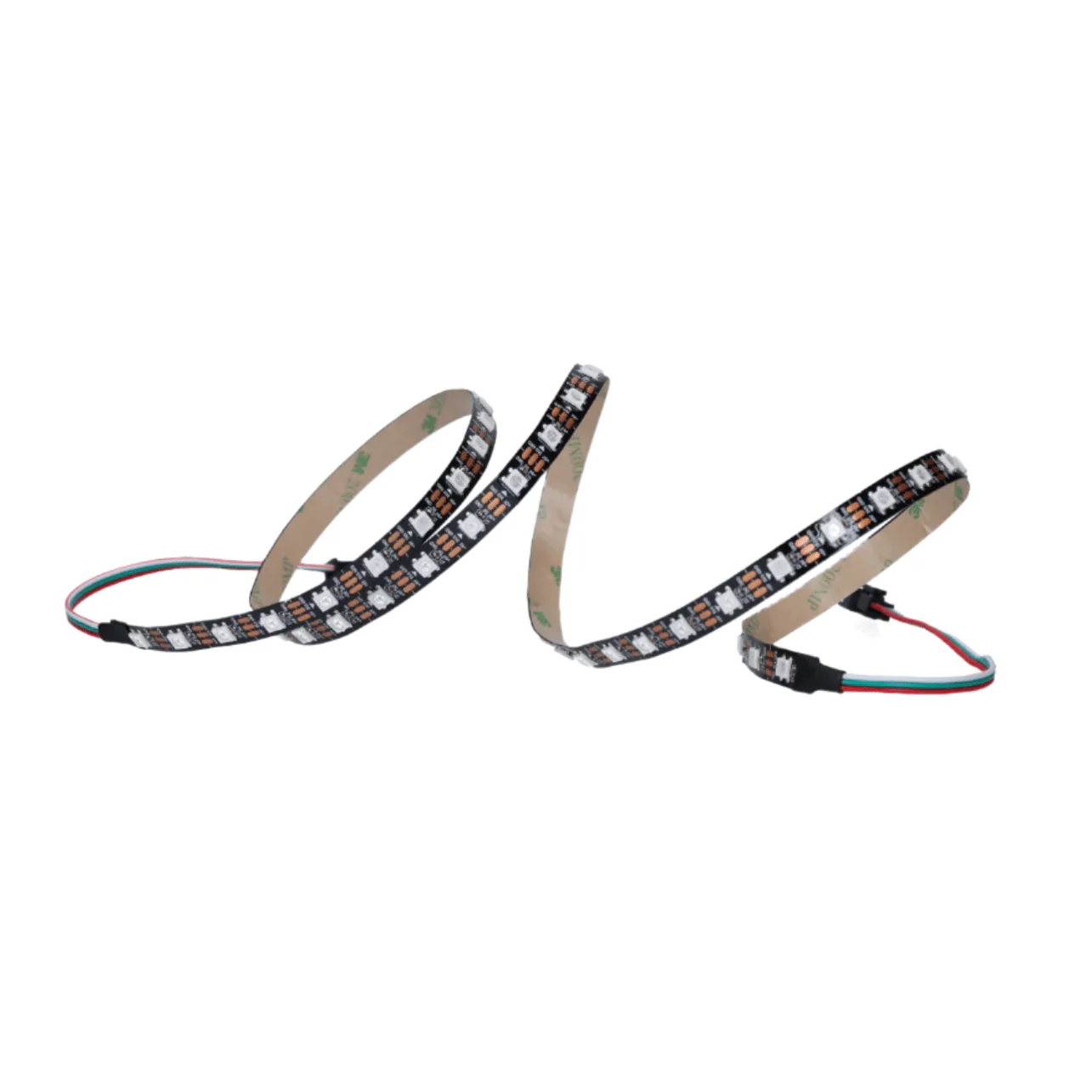 WS2812B 60 LEDs/m 60 Pixels/m LED Strip RGB adressierbarer LED Streifen mit 5050 SMD LEDs IP20 Schwarz nicht Wasserdicht - Image 11