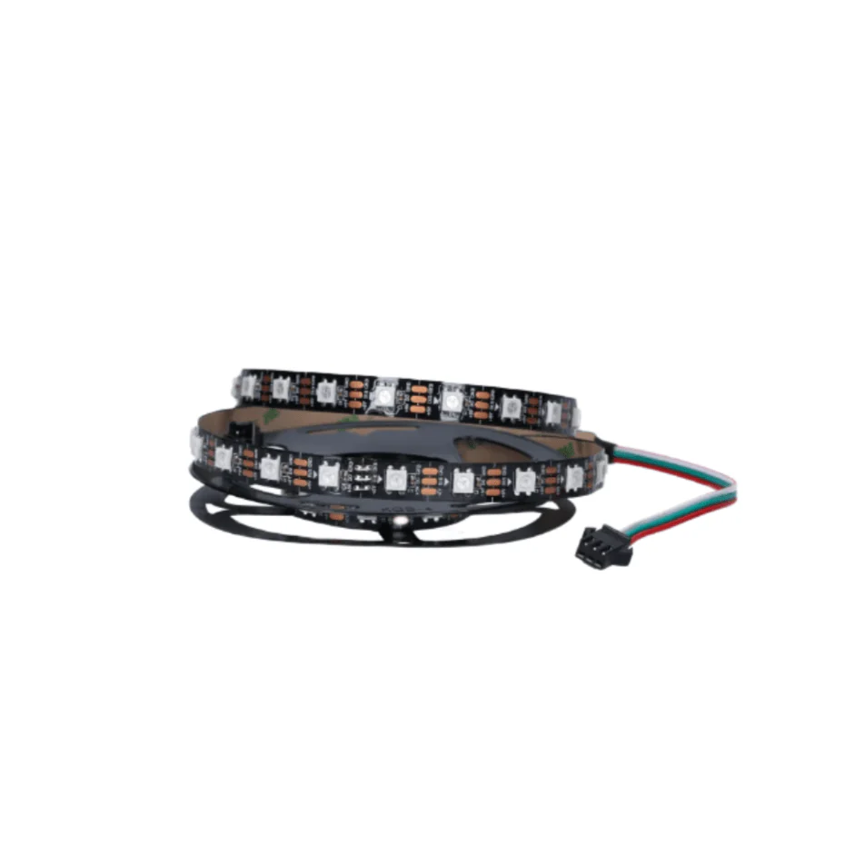 WS2812B 60 LEDs/m 60 Pixels/m LED Strip RGB adressierbarer LED Streifen mit 5050 SMD LEDs IP20 Schwarz nicht Wasserdicht - Image 8