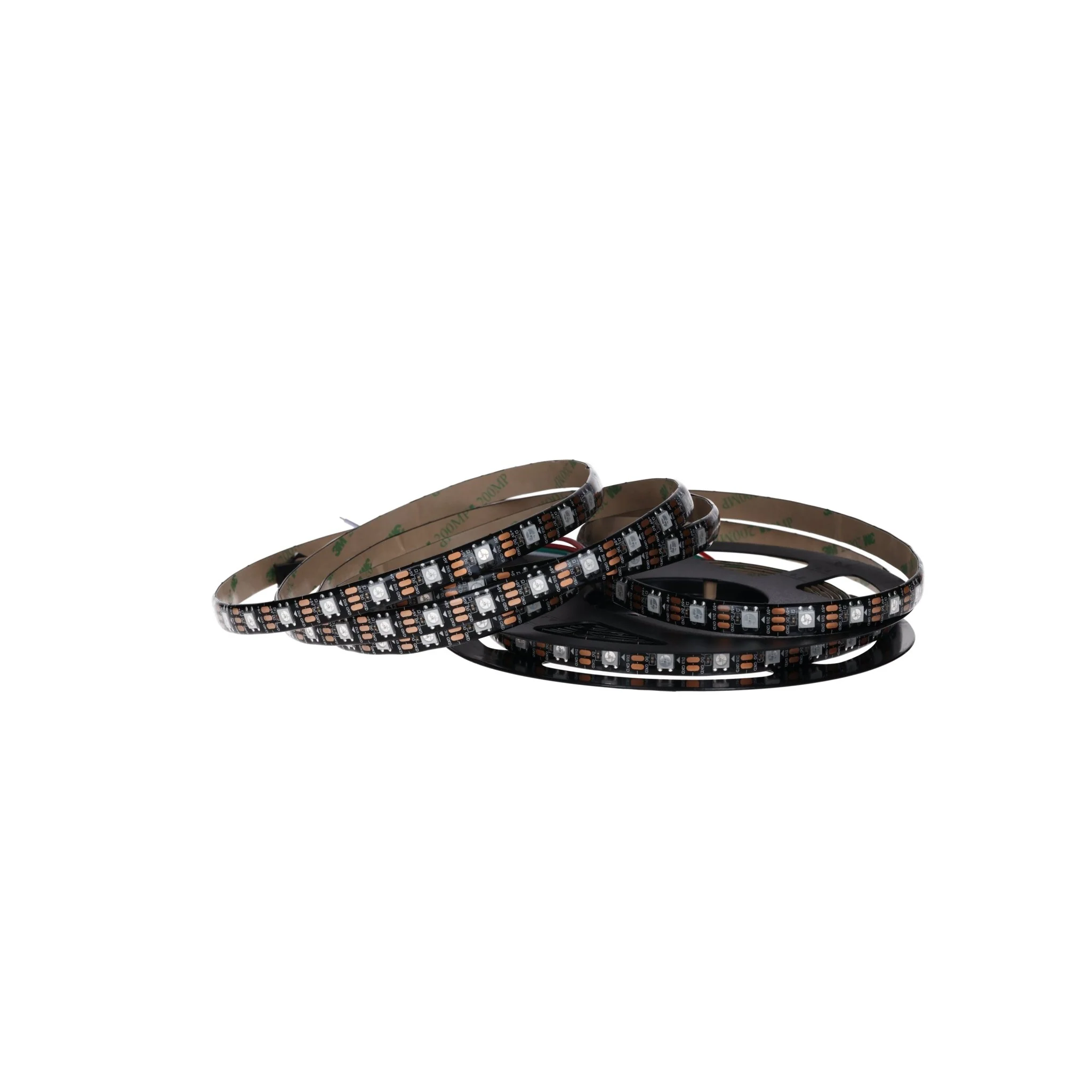 WS2812B 60 LEDs/m 60 Pixels/m LED Strip RGB adressierbarer LED Streifen mit 5050 SMD LEDs IP65 Schwarz Wasserdicht Staubdicht - Image 13