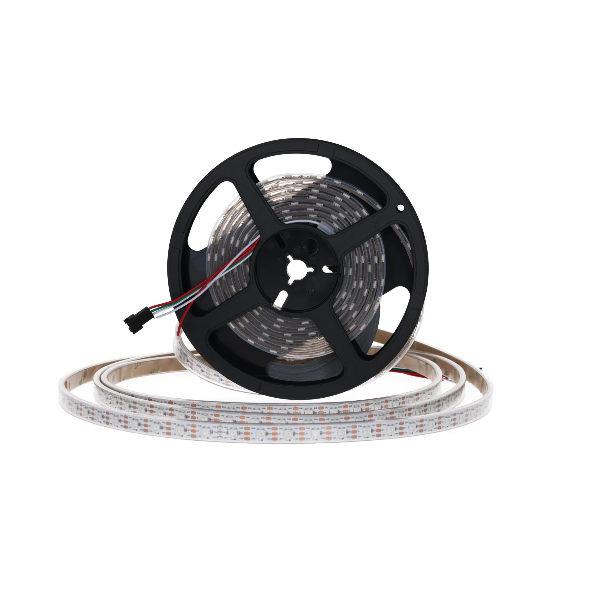 WS2812B 60 LEDs/m 60 Pixels/m LED Strip RGB adressierbarer LED Streifen mit 5050 SMD LEDs IP66 Weiss Wasserdicht Staubdicht - Image 2