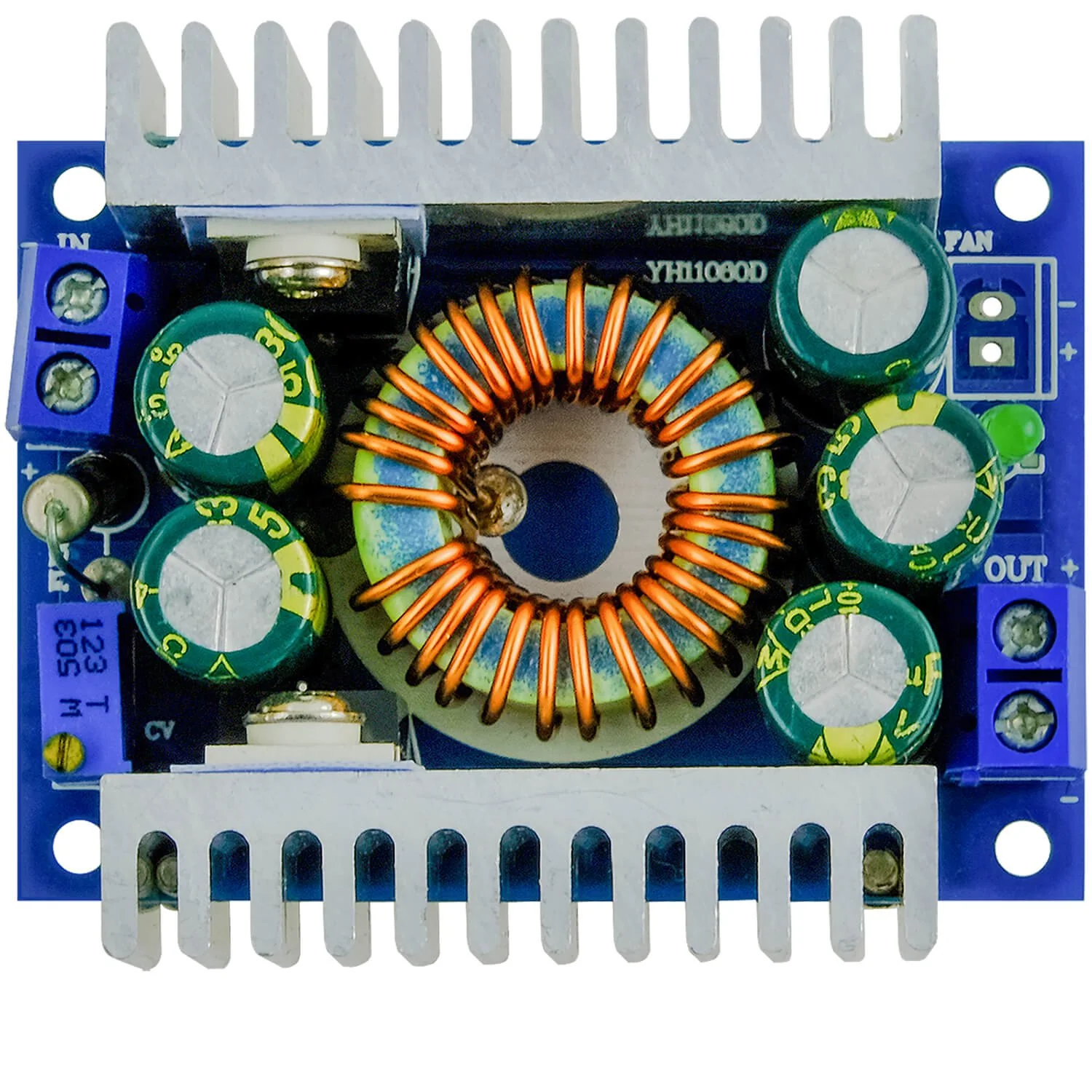 XL4016E1 DC-DC Step Down Converter, Einstellbar 5-40V auf 1,2-36V 12A kompatibel mit Arduino - Image 2