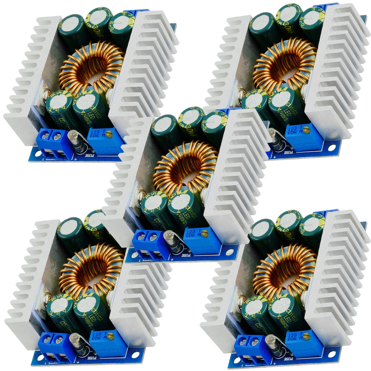 XL4016E1 DC-DC Step Down Converter, Einstellbar 5-40V auf 1,2-36V 12A kompatibel mit Arduino - Image 5